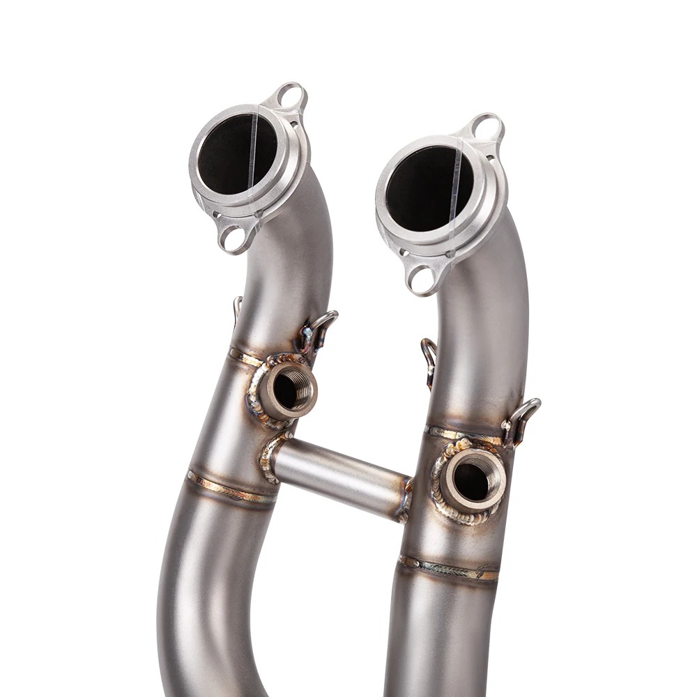 DUKE790 Full Section Stainless Steel Exhaust Pipe Perfect and Non-Destructive Modification New Condition